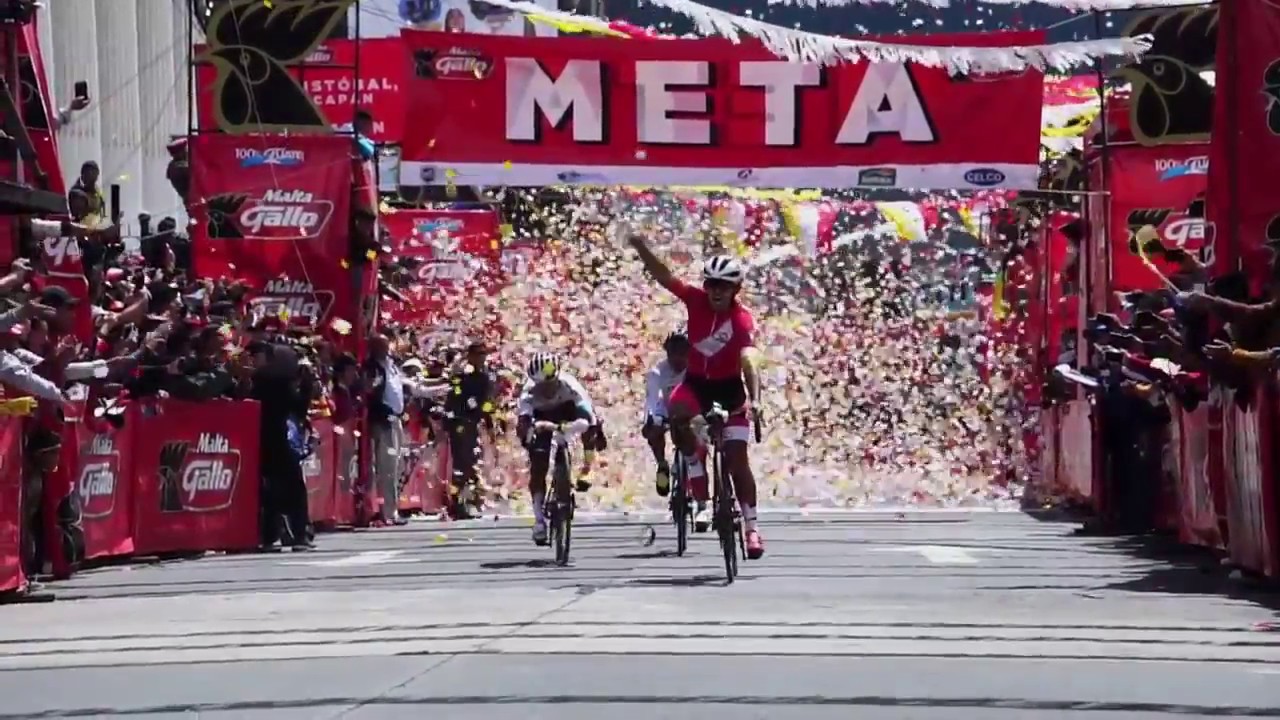 Vuelta Ciclística a Guatemala: Rubén Darío Arcila y Marco Tulio Ipuerto en Totonicapán