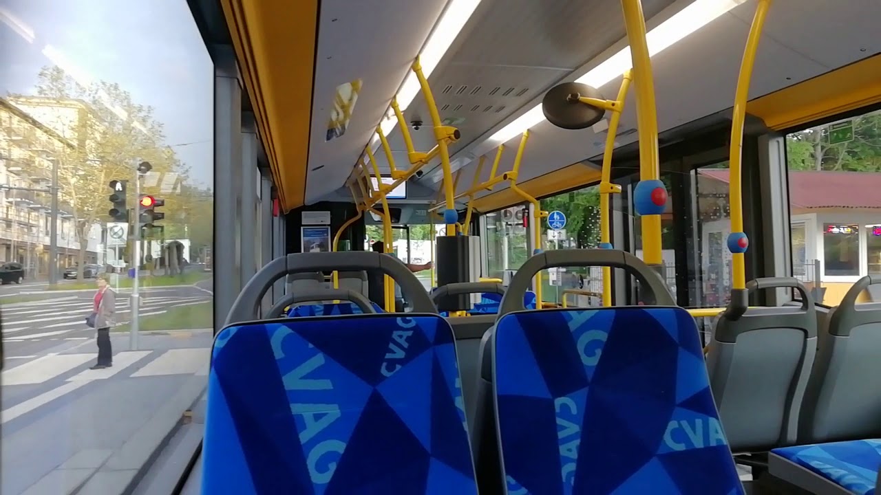 Bus mitfahrt Chemnitz Linie 53 zum Technopark