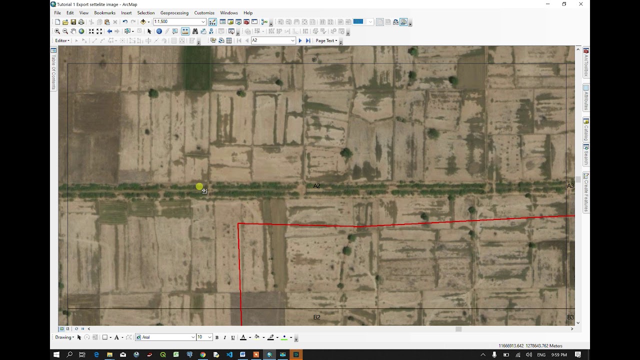 Tutorial 1 3 How to export satellite image - YouTube