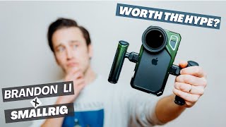 Are iPhone video cages OVERRATED? SmallRig x Brandon Li iPhone Video Kit - Videographer’s Reaction