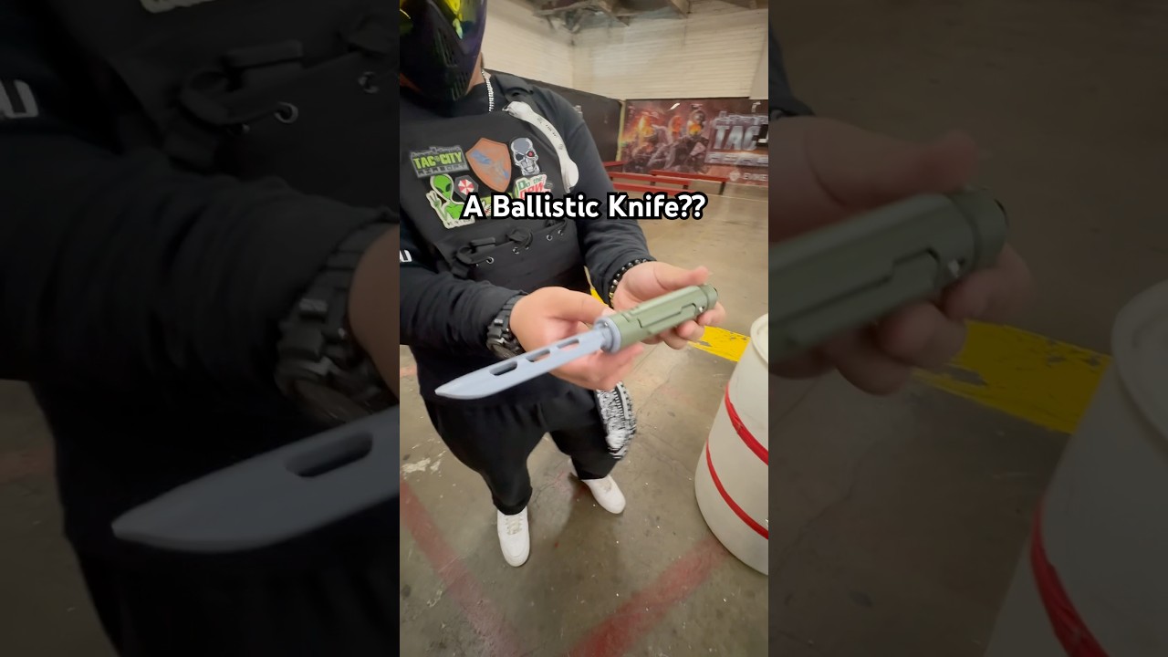 Самая безумная штука с ножом для страйкбола, которую я видел 