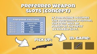 What Are Preferred Item Slots?  (New Inventory Sorting System!)