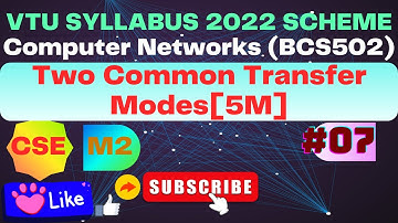 High-level Data Link Control (HDLC) | Two Common Transfer Modes