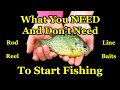 Beginners guide to fishing gear  how to start fishing with a rod and reel