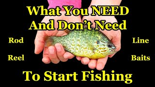 Beginners' Guide to Fishing Gear - How to Start Fishing With a Rod and Reel