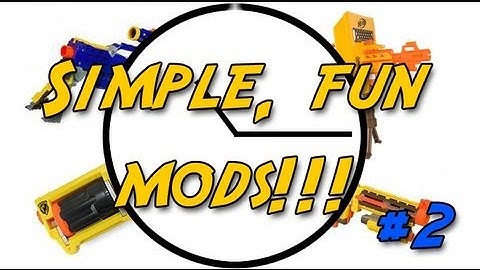 Simple, fun Nerf Mods!!! #2 - Maverick Upgrade