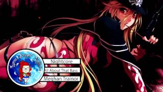 Nightcore ❁ All About That Bass ❁ Meghan Trainor