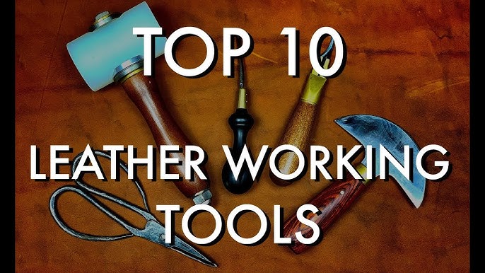 Leather Craft] 10 leather craft tools for beginners / basic