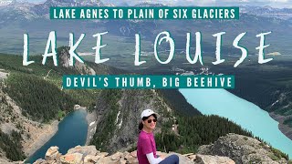 DEVIL'S THUMB & BIG BEEHIVE VIA LAKE AGNES TO PLAIN OF SIX GLACIERS LOOP | Epic Hikes in Lake Louise