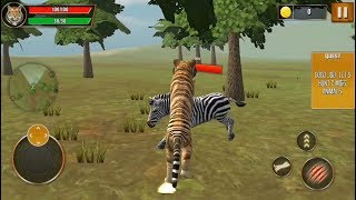 Tiger Family Sim City Attack - Tiger Simulator | Android GamePlay screenshot 4