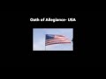 OATH of ALLEGIANCE USA read along recite words lyrics text citizenship immigration naturalization