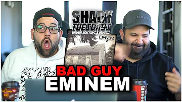 PAPA SLIM SHADY!! Eminem - Bad Guy (MMLP2) *REVIEW!!