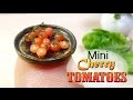 How To Mini Cherry Tomatoes Tutorial // Miniature Tomato Cane www.sugarcharmshop.dk