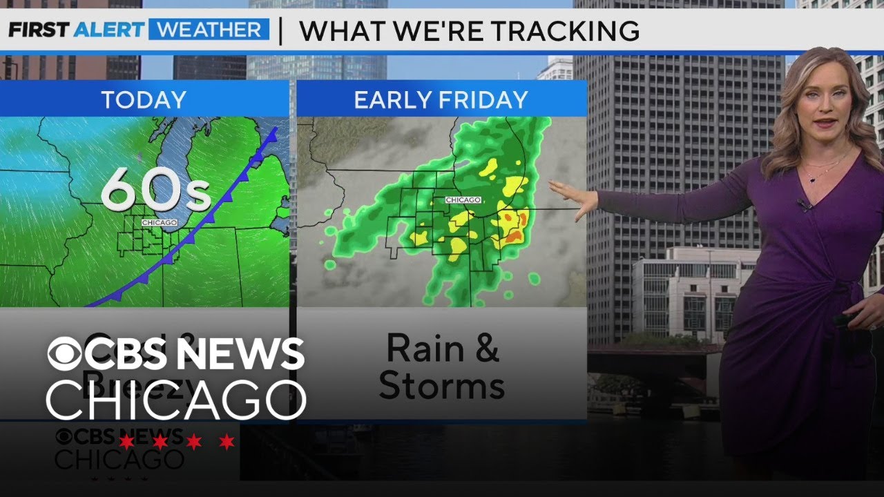 Highs in the 60s on Wednesday in Chicago - YouTube