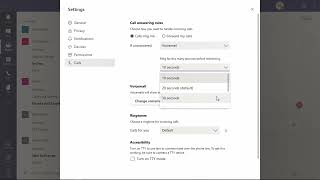 47 Microsoft Teams Updating Voice Call Settings