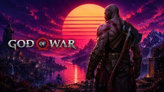 God of War – Kratos – 4K Living Wallpaper – Synthwave Edition – Intense Mood screenshot 5