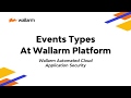 Wallarm platform demo  events types