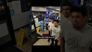 Cashier Asked for ID But He Refused