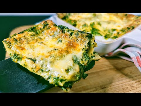 Lasagne mit Spinat & Ricotta - MyHomiePan | Rezept💚