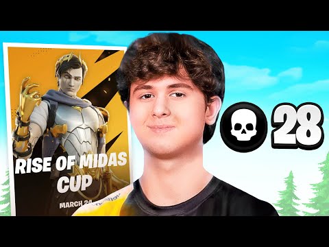 Bugha 28 KILLS Rise of Midas Cup 🏆