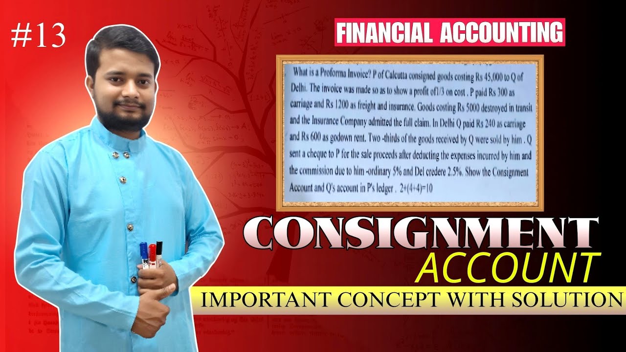 Consignment Loading #13 | Consignment Accounting | Loading | Abnormal Loss | Previous year ...