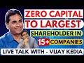 Vijay kedia success story  vijaykedia1 equity share market style  vijay kedia portfolio style