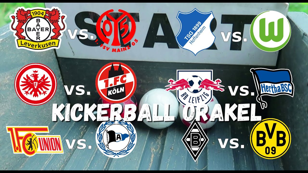 Bundesliga Samstagsspiele 6. Spieltag 2021 Kickerball Orakel