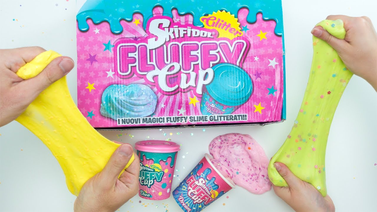 NUOVI SLIME SKIFIDOL FLUFFY CUP! SIAMO SENZA PAROLE!