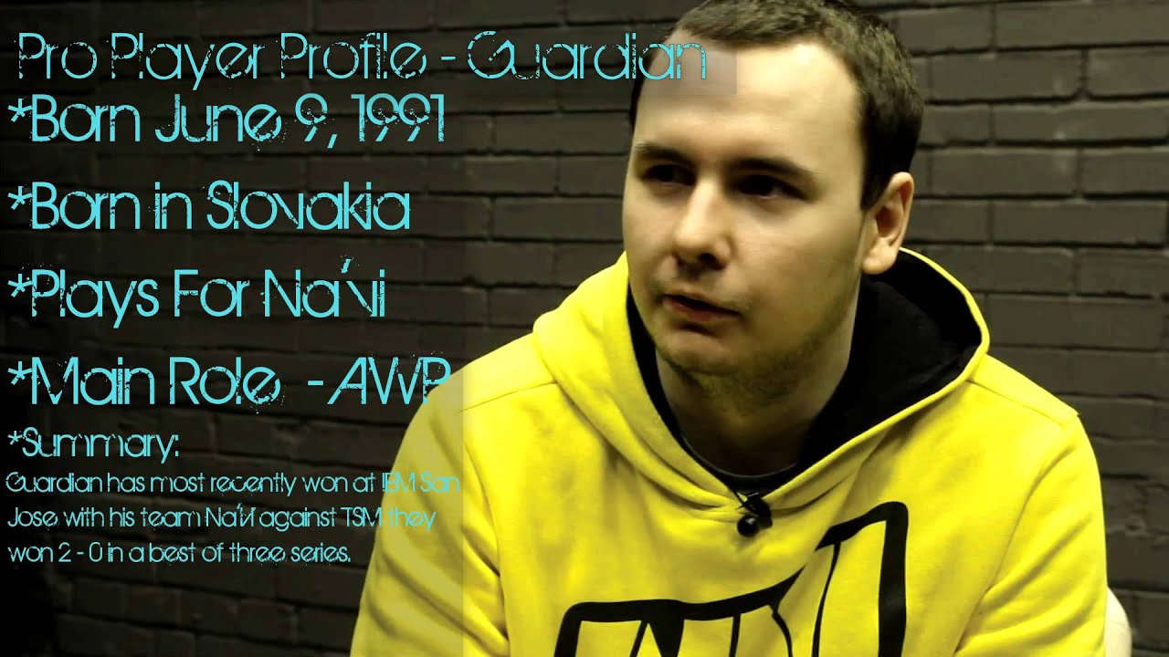 CS:GO Pro Player Profile - Na'Vi Guardian - YouTube