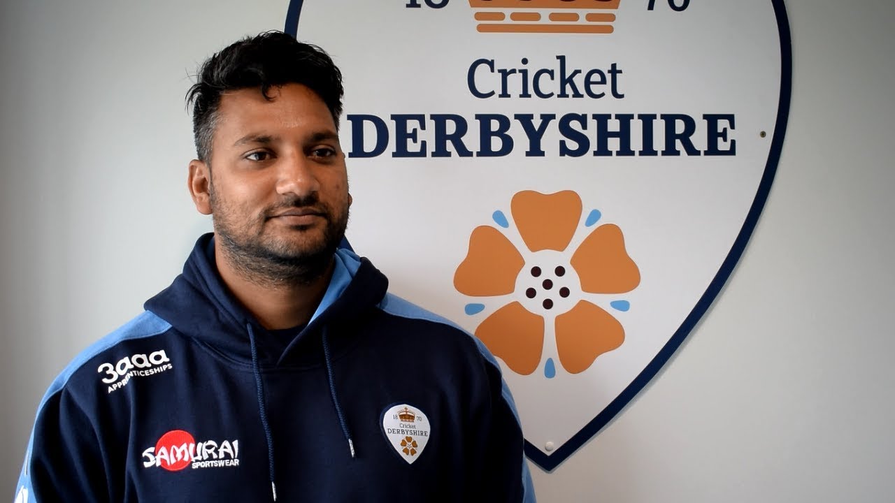 INTERVIEW: Ravi Rampaul arrives at Derbyshire - YouTube