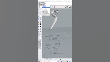 sweep1 & sweep2 for rhino #architect #rhinoceros #rhino #software #sweep