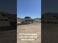 1977 powerwagon cold start, 400ci, double pumper holley, maddog fenderwell headers flowmaster 44s