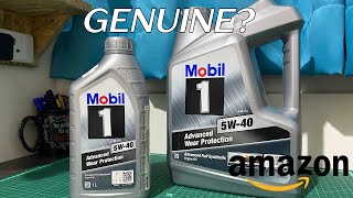 Mobil 1 5W40 synthetic oil from Amazon India