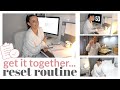 MONTHLY RESET ROUTINE -  GOALS, HABITS, PLANNING, FINANCE - LIFE ADMIN DAY || THE SUNDAY STYLIST