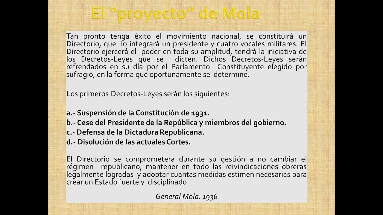 9. LA GUERRA CIVIL ESPAÑOLA (1936 1939): SESIÓN 2