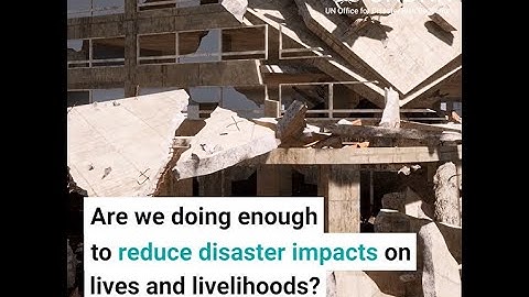 Tracking disaster losses and damages
