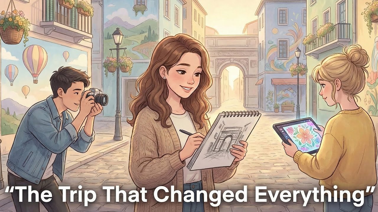 すべてを変えた旅――3人の学生が創造性を取り戻した物語