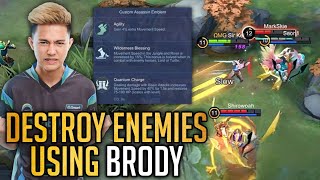 BRODY MOVEMENT SPEED EMBLEM SET UP CAN DESTROY THE ENEMIES!