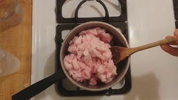 How to Render Lard On the Stove (From Pork Fat)