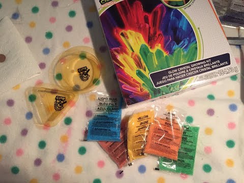 Grow Your Own Glow Crystals 