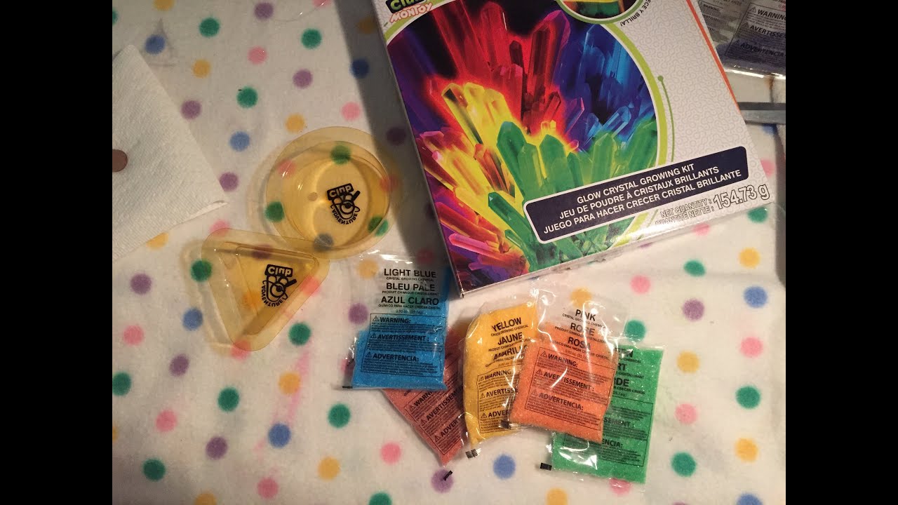 Grow Your Own Glow Crystals!!