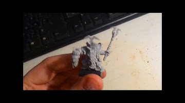 Chaos Dwarfs, Infernal Castellan, Unpainted and assembled