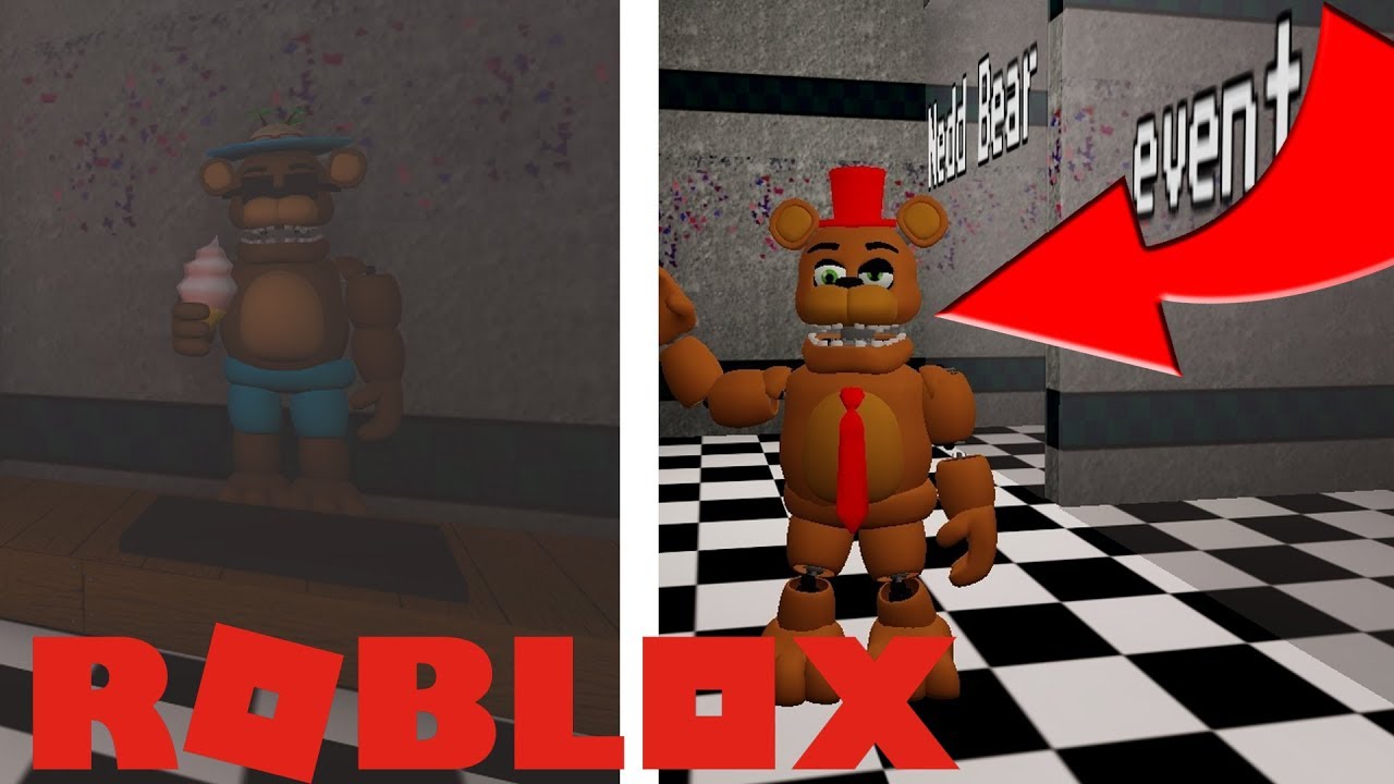 becoming new glitchtrap and golden freddy in roblox fazbear s
