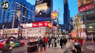 Friday Night in Toronto | Eaton Centre New Food Hall & The Village Walk by Johnny Strides 7,812 views 3 weeks ago 39 minutes