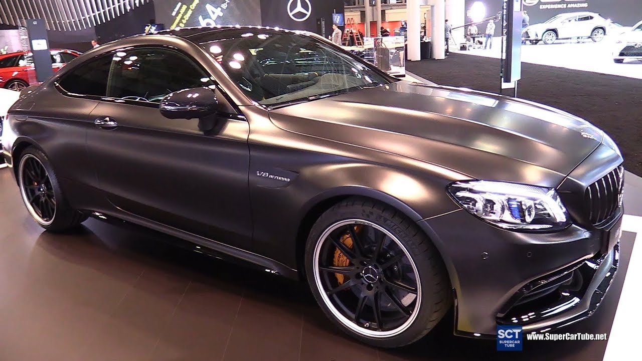 18 Mercedes Amg C63 S Coupe Exterior And Interior Walkaround 18 New York Auto Show Youtube