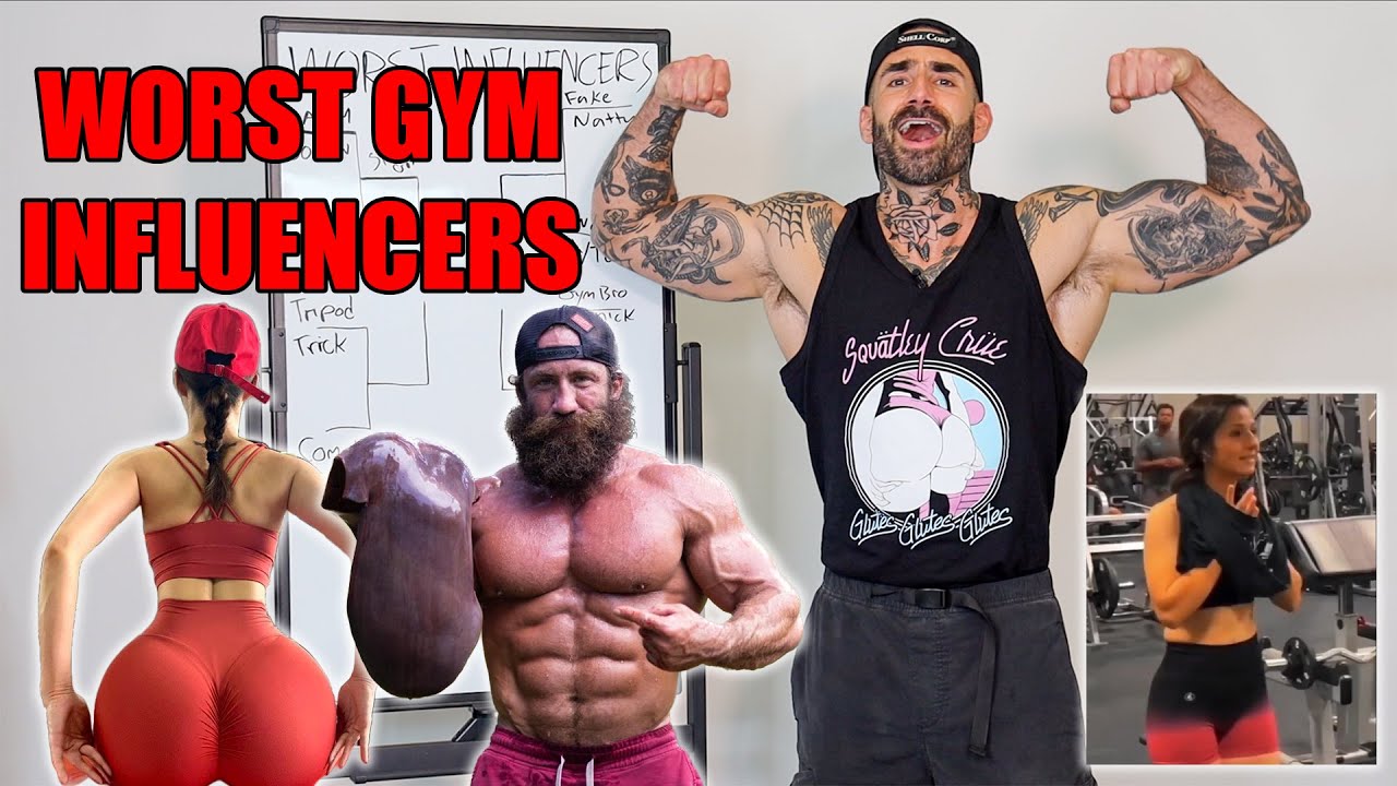 ⁣Worst Fitness Influencers