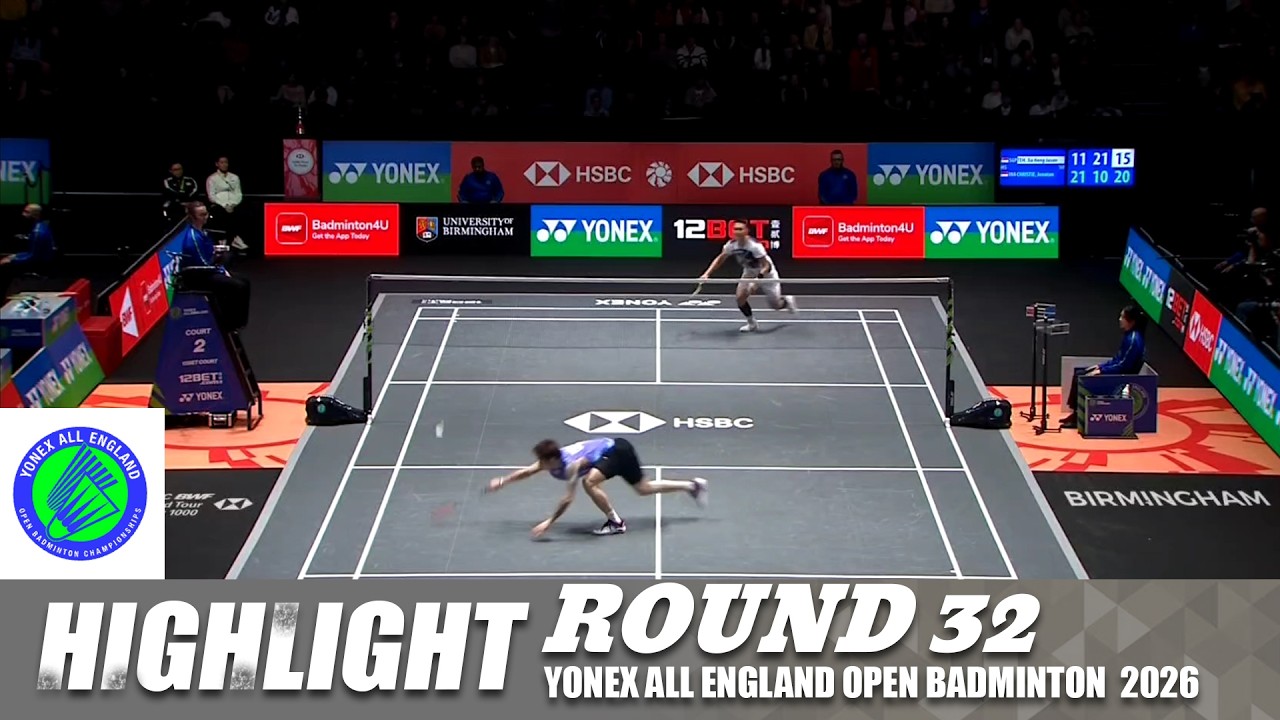 R32 YONEX All England Open 2026 | Jonatan CHRISTIE (INA) VS Jia Heng Jason TEH (SNG)