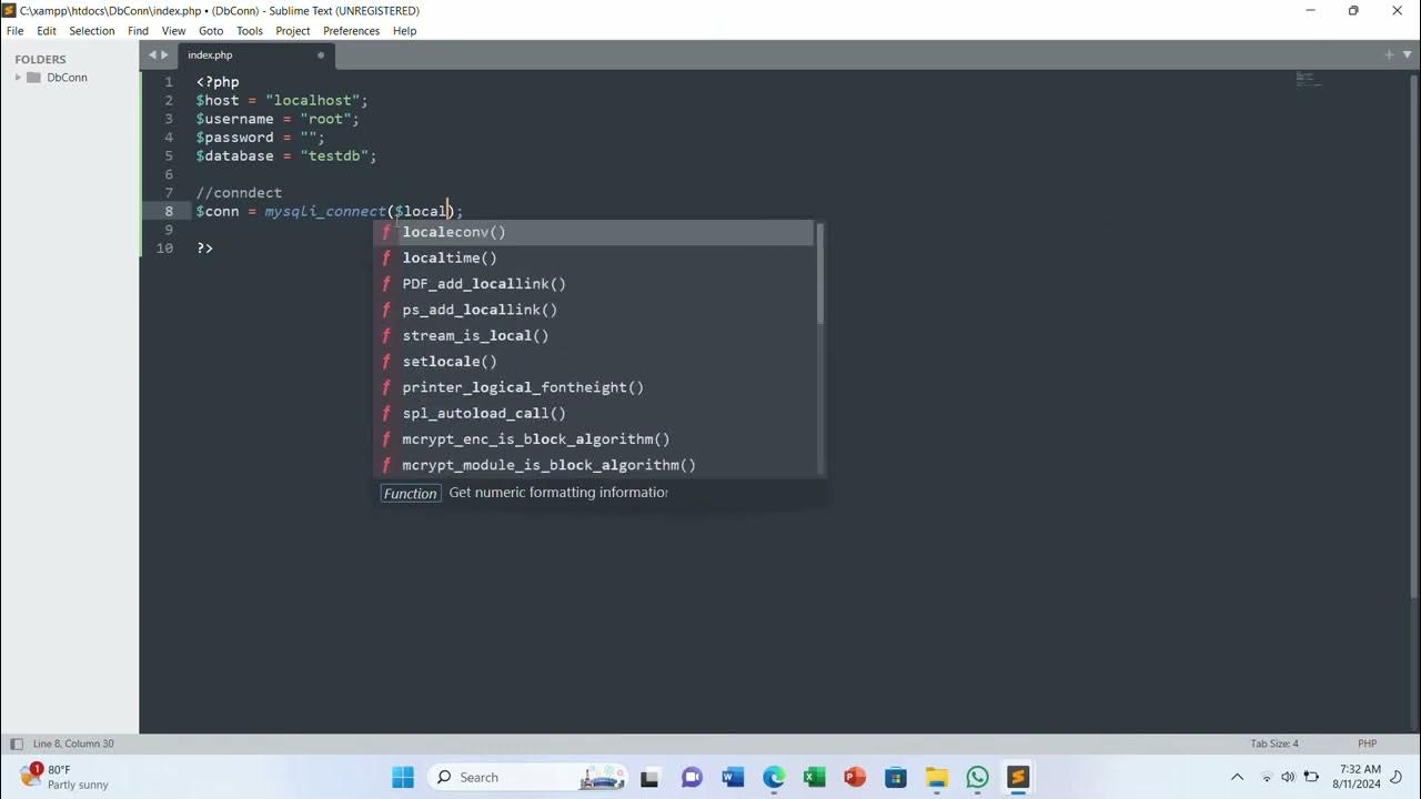 How to Connect PHP with MySQL Database - Step-by-Step Tutorial - YouTube