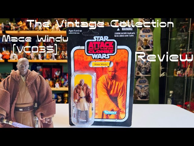 The Vintage Collection: 2010 Mace Windu (VC035) Action Figure