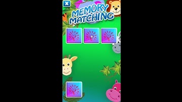 Animals Matching Game Template for Download (Construct 2/3)